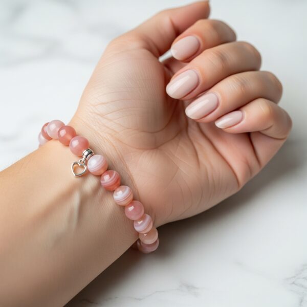 Pink Agate Bracelet
