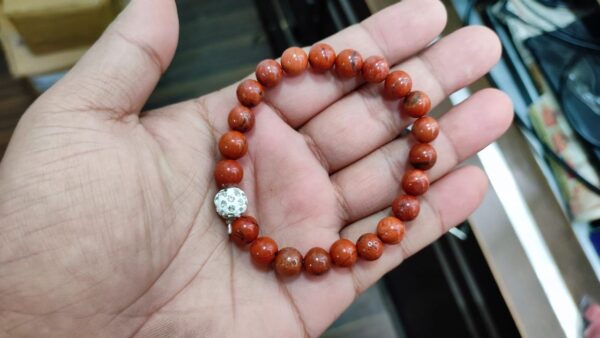 Red Jasper Natural Stone Bracelet